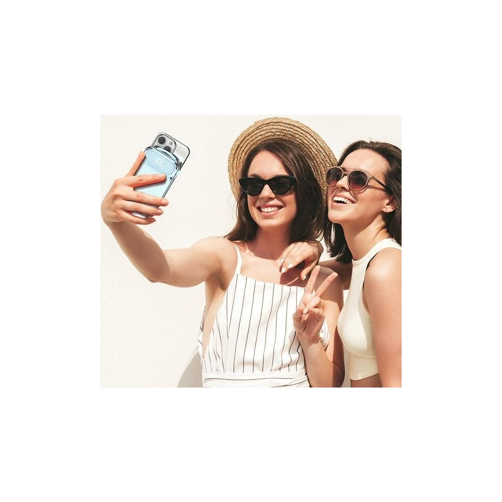 Powerbank AWEI P89K 10000mAh 38,5W czarny/black + kabel USB-C / Lightning