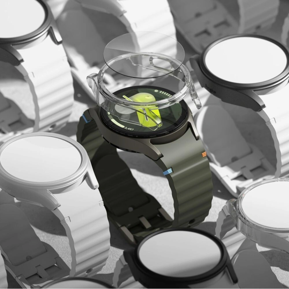 Etui + szkło Ringke Slim & Tempered Glass Galaxy Watch 7 40mm Titanium Black