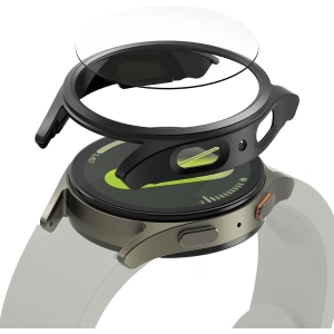 Kup Etui + sticlă Ringke Slim & Sticlă Temperată Galaxy Watch 7 44mm Titan Negru - RGK2001 - {ean13} - Sklep Home Screen