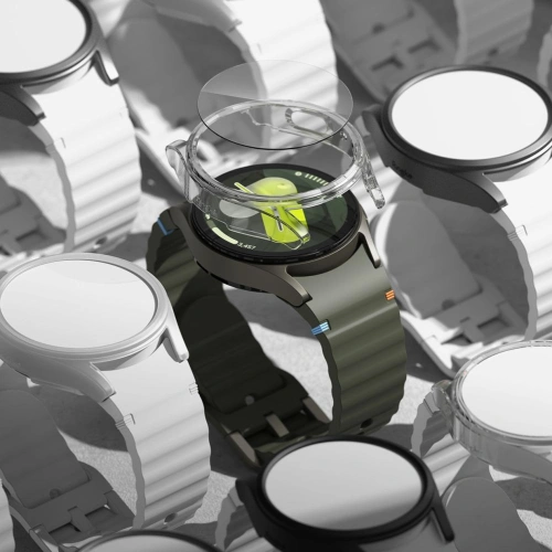 Kup Etui + szkło Ringke Slim & Tempered Glass Galaxy Watch 7 44mm Titanium Black - RGK2001 - {ean13} - Sklep Home Screen