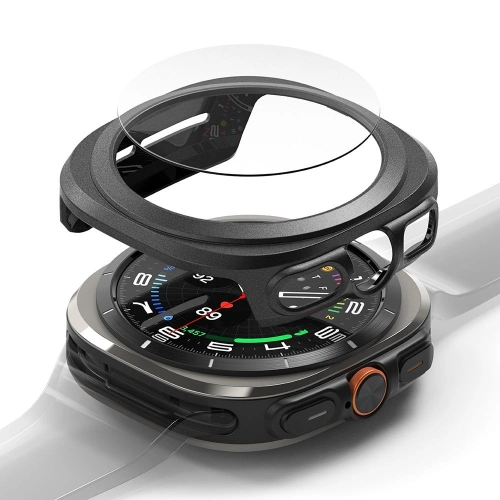 Kup Etui + szkło Ringke Slim & Tempered Glass Galaxy Watch Ultra 47mm Titanium Black - RGK2002 - {ean13} - Sklep Home Screen