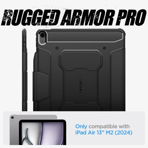 Kup Case Spigen Rugged Armor Pro Apple iPad Air 13" 2024 (6. Generation) Schwarz - SPN3463 - {ean13} - Sklep Home Screen
