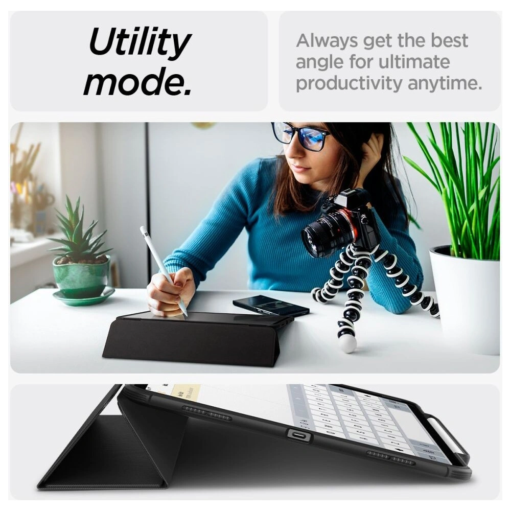 Etui Spigen Rugged Armor Pro Apple iPad Air 13" 2024 (6. generacji) Black