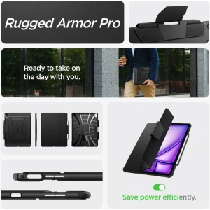 Kup Case Spigen Rugged Armor Pro Apple iPad Air 13" 2024 (6. Generation) Schwarz - SPN3463 - {ean13} - Sklep Home Screen