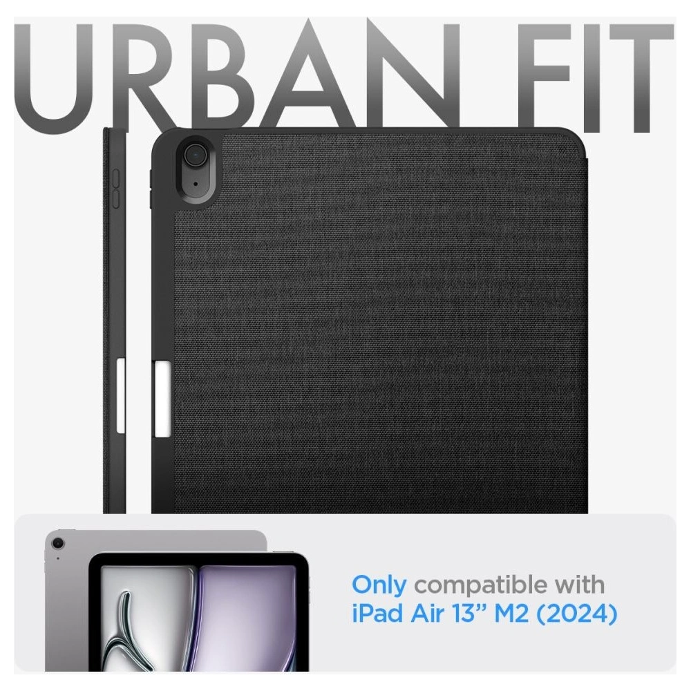 Etui Spigen Urban Fit Apple iPad Air 13" 2024 (6. generacji) Black