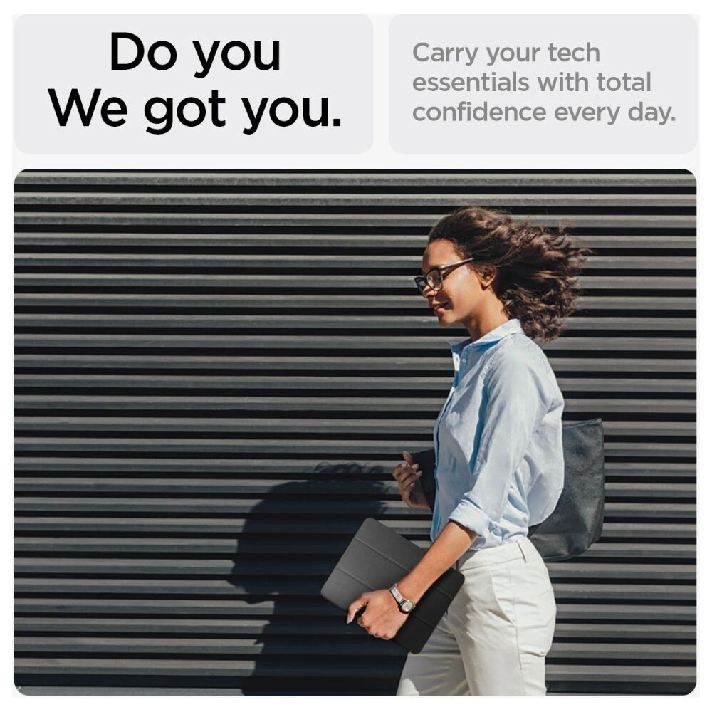 Etui Spigen Urban Fit Apple iPad Air 13" 2024 (6. generacji) Black