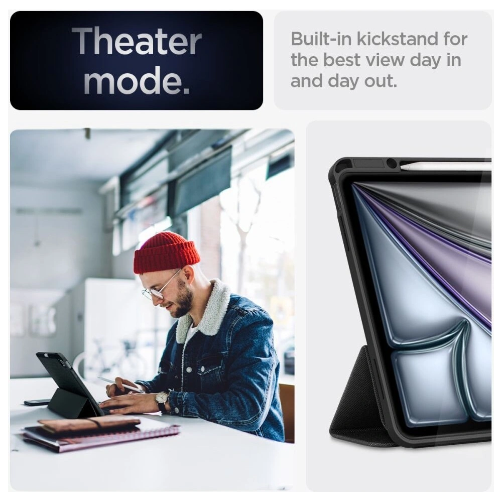 Etui Spigen Urban Fit Apple iPad Air 13" 2024 (6. generacji) Black