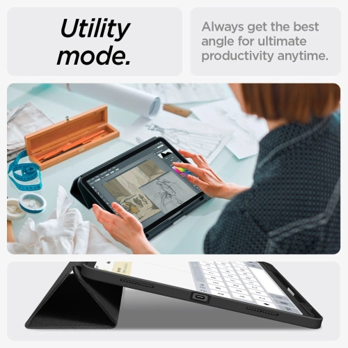 Kup Case Spigen Urban Fit Apple iPad Air 13" 2024 (6. Generation) Schwarz - SPN3464 - {ean13} - Sklep Home Screen