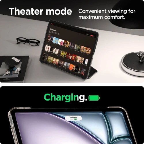 Kup Case Spigen Smart Fold Apple iPad Air 13" 2024 (6. Generation) Schwarz - SPN3465 - {ean13} - Sklep Home Screen