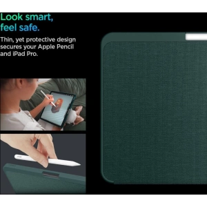 Kup Etui Spigen Urban Fit Apple iPad Pro 11" 2024 (5. generacji) Midnight Green - SPN3468 - {ean13} - Sklep Home Screen