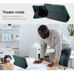 Kup Etui Spigen Urban Fit Apple iPad Pro 11" 2024 (5. generacji) Midnight Green - SPN3468 - {ean13} - Sklep Home Screen