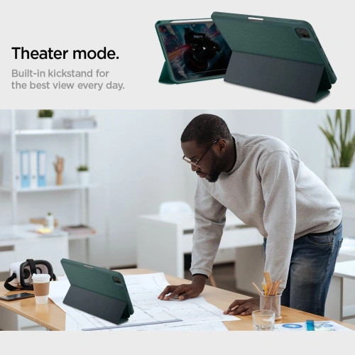 Kup Etui Spigen Urban Fit Apple iPad Pro 11" 2024 (5. generace) Midnight Green - SPN3468 - {ean13} - Sklep Home Screen