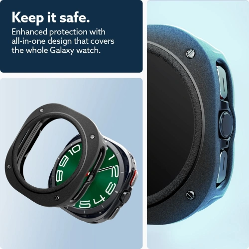 Kup Etui Caseology Vault Samsung Galaxy Watch Ultra 47mm Matt Fekete - SPN3469 - {ean13} - Sklep Home Screen