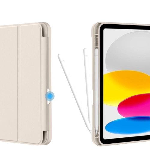 Kup Case Tech-Protect SmartCase Pen Apple iPad 10.9 2022 (10. Generation) Starlight - THP2938 - {ean13} - Sklep Home Screen