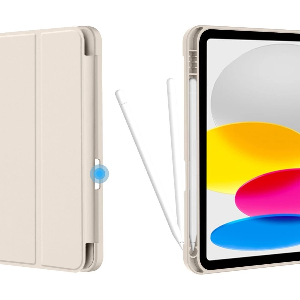 Etui Tech-Protect SmartCase Pen Apple iPad 10.9 2022 (10. generacji) Starlight