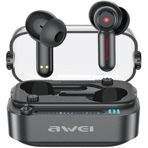 Kup Bezdrátová sluchátka do uší AWEI T58 Bluetooth 5.3 ANC + dokovací stanice černá/black - AWEI208 - {ean13} - Sklep Home Screen