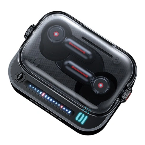 Kup Słuchawki bezprzewodowe dokanałowe AWEI T58 Bluetooth 5.3 ANC + stacja dokująca czarny/black - AWEI208 - {ean13} - Sklep Home Screen