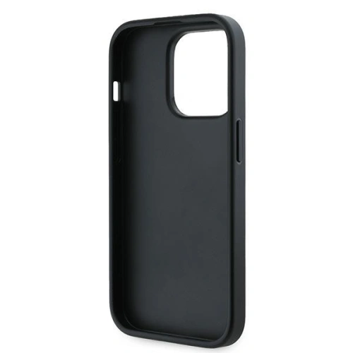 Kup Etui Karl Lagerfeld KLHCP13LPQDSMGK Apple iPhone 13 Pro / 13 hardcase Diagonal Quilted Script černý/black - KLD2115 - {ean13} - Sklep Home Screen