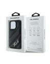 Kup Etui Karl Lagerfeld KLHCP13LPQDSMGK Apple iPhone 13 Pro / 13 hardcase Diagonal Quilted Script černý/black - KLD2115 - {ean13} - Sklep Home Screen