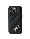 Kup Etui Karl Lagerfeld KLHCP13XPQDSMGK Apple iPhone 13 Pro Max hardcase Diagonal Quilted Script černý/black - KLD2117 - {ean13} - Sklep Home Screen