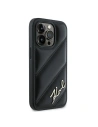 Kup Etui Karl Lagerfeld KLHCP13XPQDSMGK Apple iPhone 13 Pro Max hardcase Diagonal Quilted Script černý/black - KLD2117 - {ean13} - Sklep Home Screen