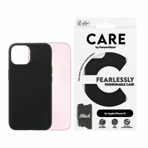 Kup Case CARE von PanzerGlass Furchtlos modisches Case Apple iPhone 15/14/13 schwarz/black - PZG654 - {ean13} - Sklep Home Screen