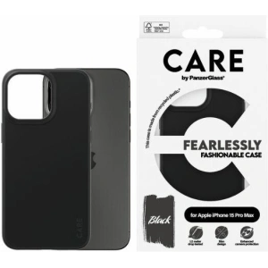 Kup Etui CARE by PanzerGlass Fearlessly Fashionable Case Apple iPhone 15 Pro Max czarny/black - PZG657 - {ean13} - Sklep Home Screen