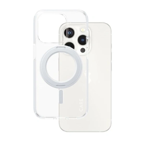 Kup Etui CARE by PanzerGlass Kickstand Case Apple iPhone 15 Pro MagSafe srebrny/silver - PZG660 - {ean13} - Sklep Home Screen