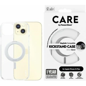 Kup Etui CARE by PanzerGlass Kickstand Case Apple iPhone 15 Pro Max MagSafe srebrny/silver - PZG661 - {ean13} - Sklep Home Screen