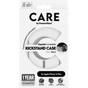 Kup Etui CARE by PanzerGlass Kickstand Case Apple iPhone 15 Pro Max MagSafe argintiu/silver - PZG661 - {ean13} - Sklep Home Screen