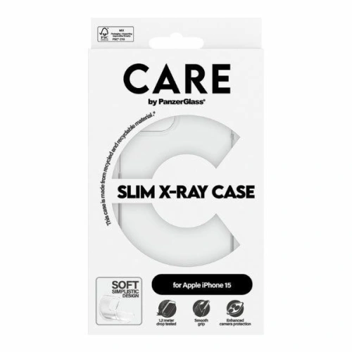 Kup Etui CARE by PanzerGlass Slim X-Ray Case Apple iPhone 15/14/13 przezroczysty/transparent - PZG662 - {ean13} - Sklep Home Screen