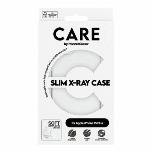 Kup Etui CARE od PanzerGlass Slim X-Ray Case Apple iPhone 15 Plus / 14 Plus průhledný/transparentní - PZG663 - {ean13} - Sklep Home Screen