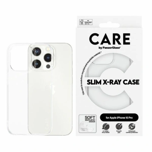 Kup Case CARE von PanzerGlass Slim X-Ray Case Apple iPhone 15 Pro transparent/ durchsichtig - PZG664 - {ean13} - Sklep Home Screen