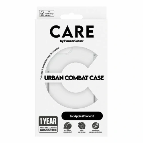 Kup Case CARE von PanzerGlass Urban Combat Case Apple iPhone 15/14/13 transparent/ durchsichtig - PZG666 - {ean13} - Sklep Home Screen
