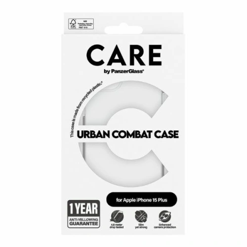 Kup Case CARE von PanzerGlass Urban Combat Case Apple iPhone 15 Plus / 14 Plus transparent/ durchscheinend - PZG669 - {ean13} - Sklep Home Screen