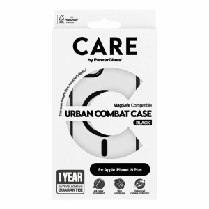Kup Etui CARE by PanzerGlass Urban Combat Case Apple iPhone 15 Plus / 14 Plus MagSafe negru/black - PZG671 - {ean13} - Sklep Home Screen