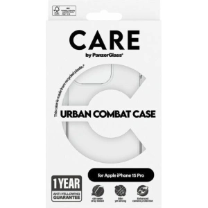 Kup Etui CARE by PanzerGlass Urban Combat Case Apple iPhone 15 Pro przezroczysty/transparent - PZG672 - {ean13} - Sklep Home Screen