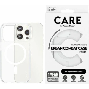 Kup Etui CARE by PanzerGlass Urban Combat Case Apple iPhone 15 Pro MagSafe biały/white - PZG673 - {ean13} - Sklep Home Screen