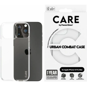 Kup Etui CARE by PanzerGlass Urban Combat Case Apple iPhone 15 Pro Max przezroczysty/transparent - PZG675 - {ean13} - Sklep Home Screen