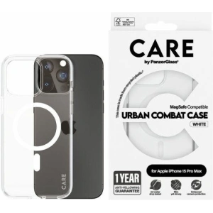 Kup Etui CARE by PanzerGlass Urban Combat Case Apple iPhone 15 Pro Max MagSafe biały/white - PZG676 - {ean13} - Sklep Home Screen