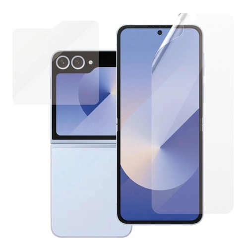 Kup Zestaw folia + szkło PanzerGlass Bundle 2in1 Samsung Galaxy Z Flip6 Screen Protector Ultra Wide-Fit + TPU Classic Fit - PZG678 - {ean13} - Sklep Home Screen