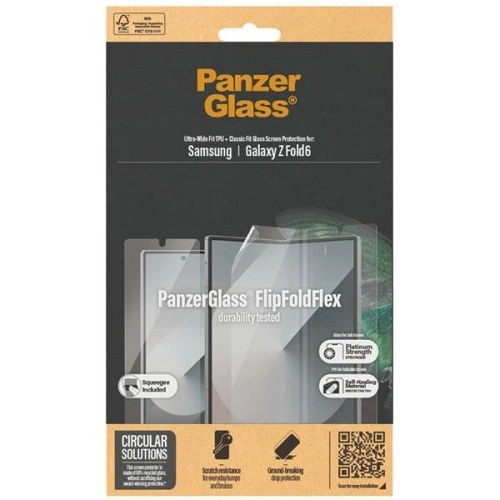 Kup Zestaw folia + szkło PanzerGlass Bundle 2in1 Samsung Galaxy Z Fold6 Screen Protector Ultra Wide-Fit + TPU Classic Fit - PZG679 - {ean13} - Sklep Home Screen