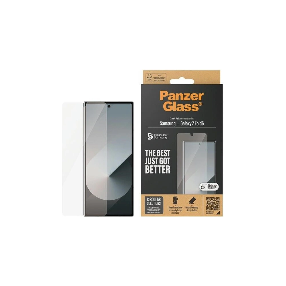Szkło hartowane PanzerGlass Classic Fit Samsung Galaxy Z Fold6 Screen Protection