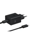 Ładowarka sieciowa Samsung EP-T4511XBEGEU USB-C PD 45W + kabel USB-C / USB-C 3A 1.8m Super Fast Charge czarny/black