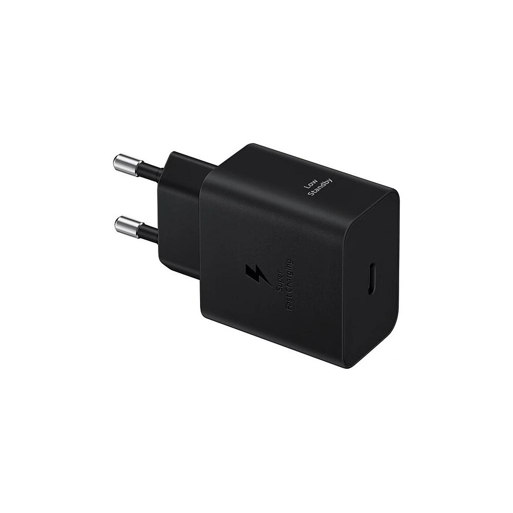 Ładowarka sieciowa Samsung EP-T4511XBEGEU USB-C PD 45W + kabel USB-C / USB-C 3A 1.8m Super Fast Charge czarny/black