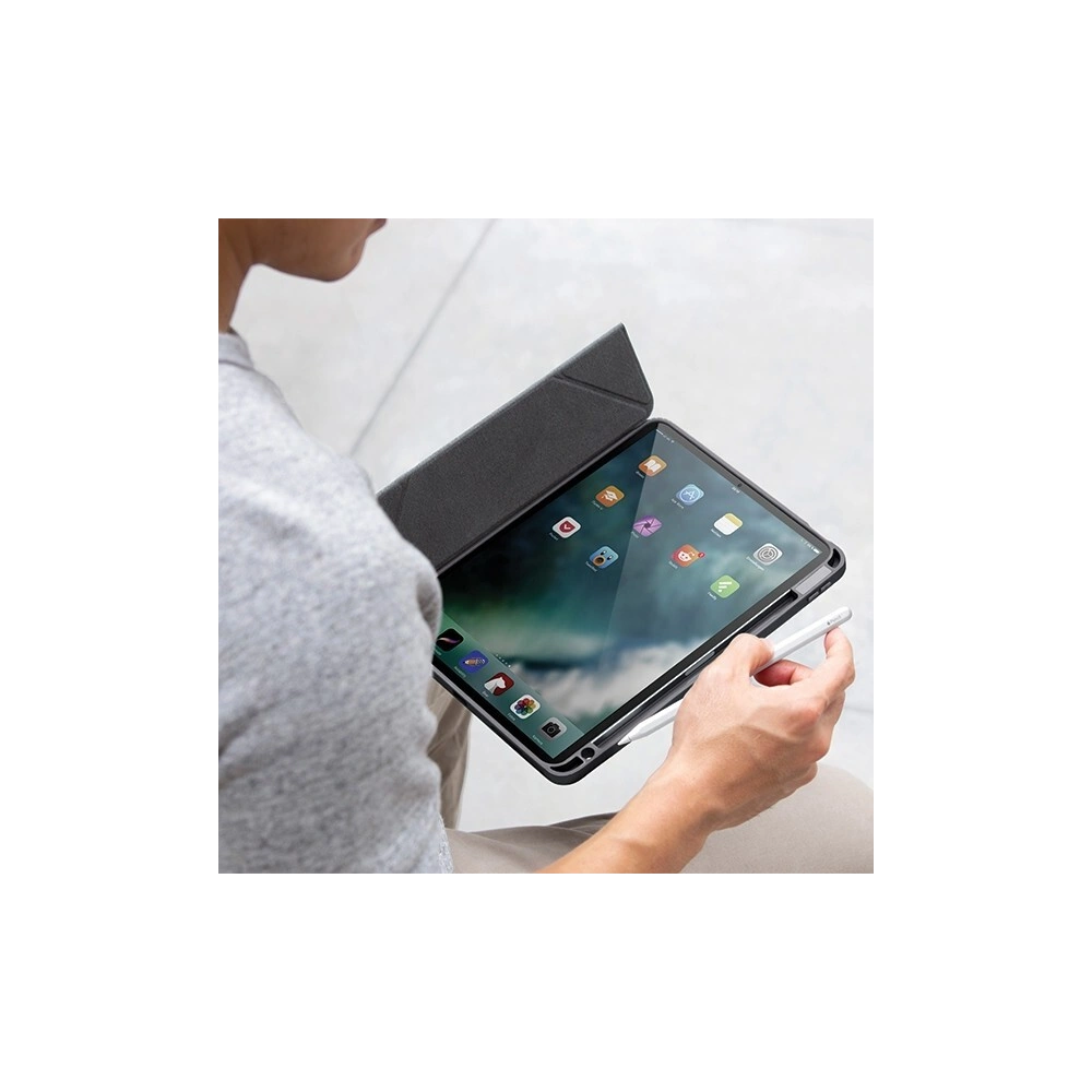 Etui UNIQ Moven Apple iPad Air 10.9 2020/2022 (4. i 5. generacji) / iPad Air 11 2024 (6. generacji) niebieski/stone blue