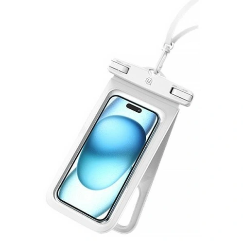 Kup Uniwersalne podwójne etui wodoodporne 6.7" USAMS IP68 biały/white - USA1138 - {ean13} - Sklep Home Screen