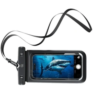 Kup Uniwersalne podwójne etui wodoodporne 6.7" USAMS IP68 czarny/black - USA1139 - {ean13} - Sklep Home Screen