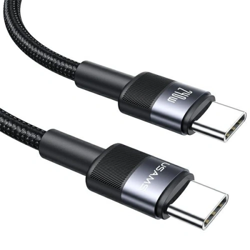 Kup Kabel USAMS USB-C / USB-C 240W 1.2m SY Series tarnish - USA1141 - {ean13} - Sklep Home Screen