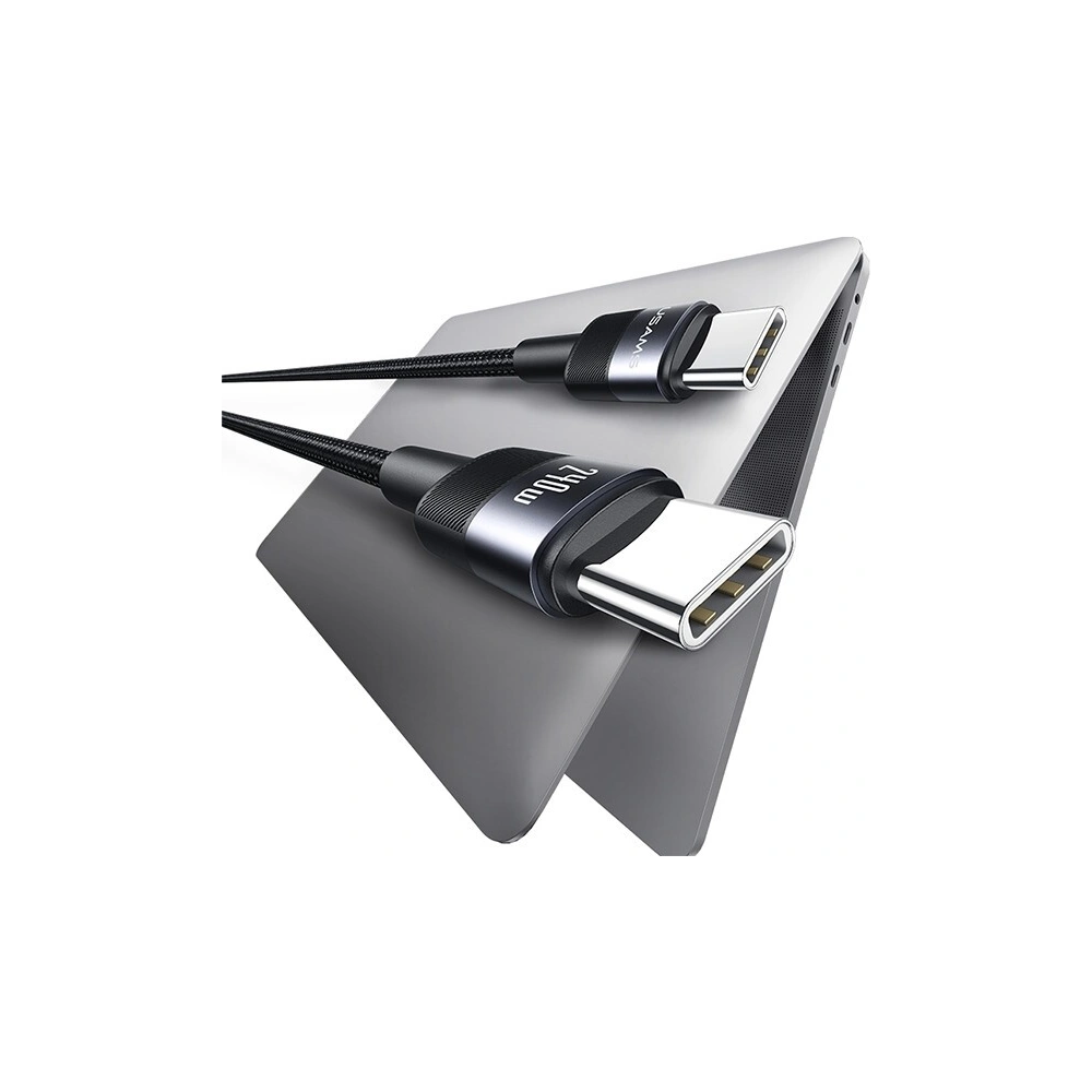 Kabel USAMS USB-C / USB-C 240W 1.2m SY Series tarnish